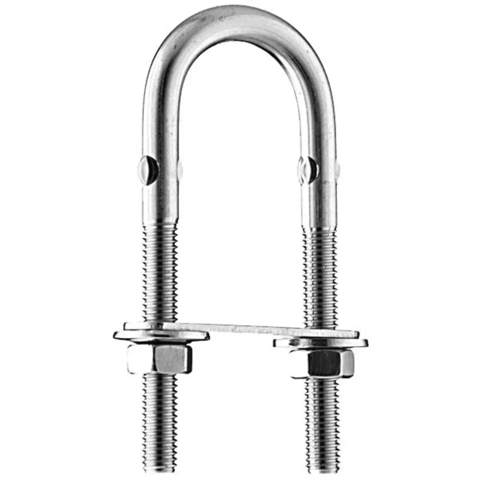 HS Sprenger U-bout rvs M6 84 mm oogbout
