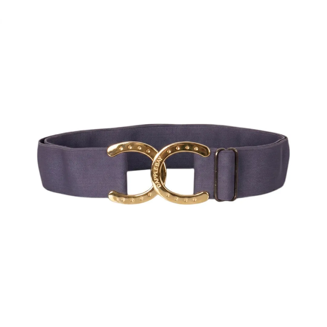Dapplebay Horse Shoe riem purple dusk
