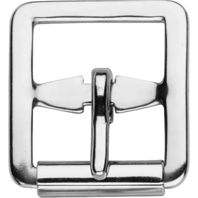 Herm Sprenger Stijgbeugelriemgesp met rol RVS 29mm
