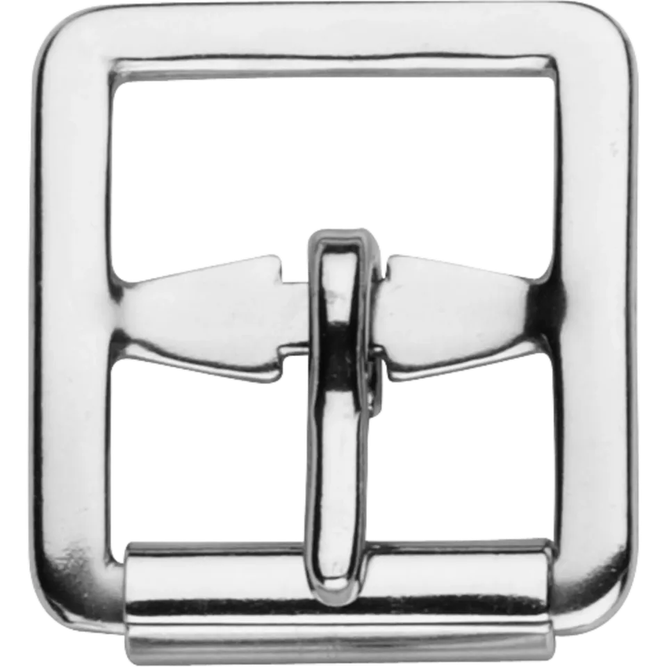 Herm Sprenger Stijgbeugelriemgesp met rol RVS 29mm