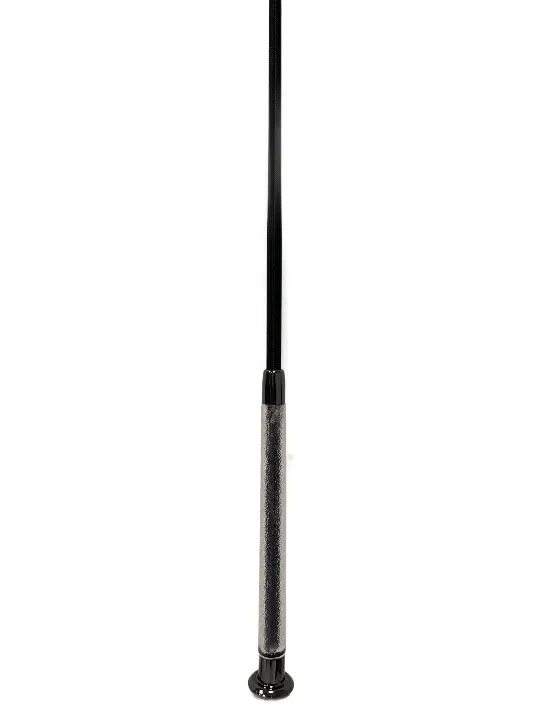 TuffRider Gel dressuurzweep 110cm Zwart Gunmetal