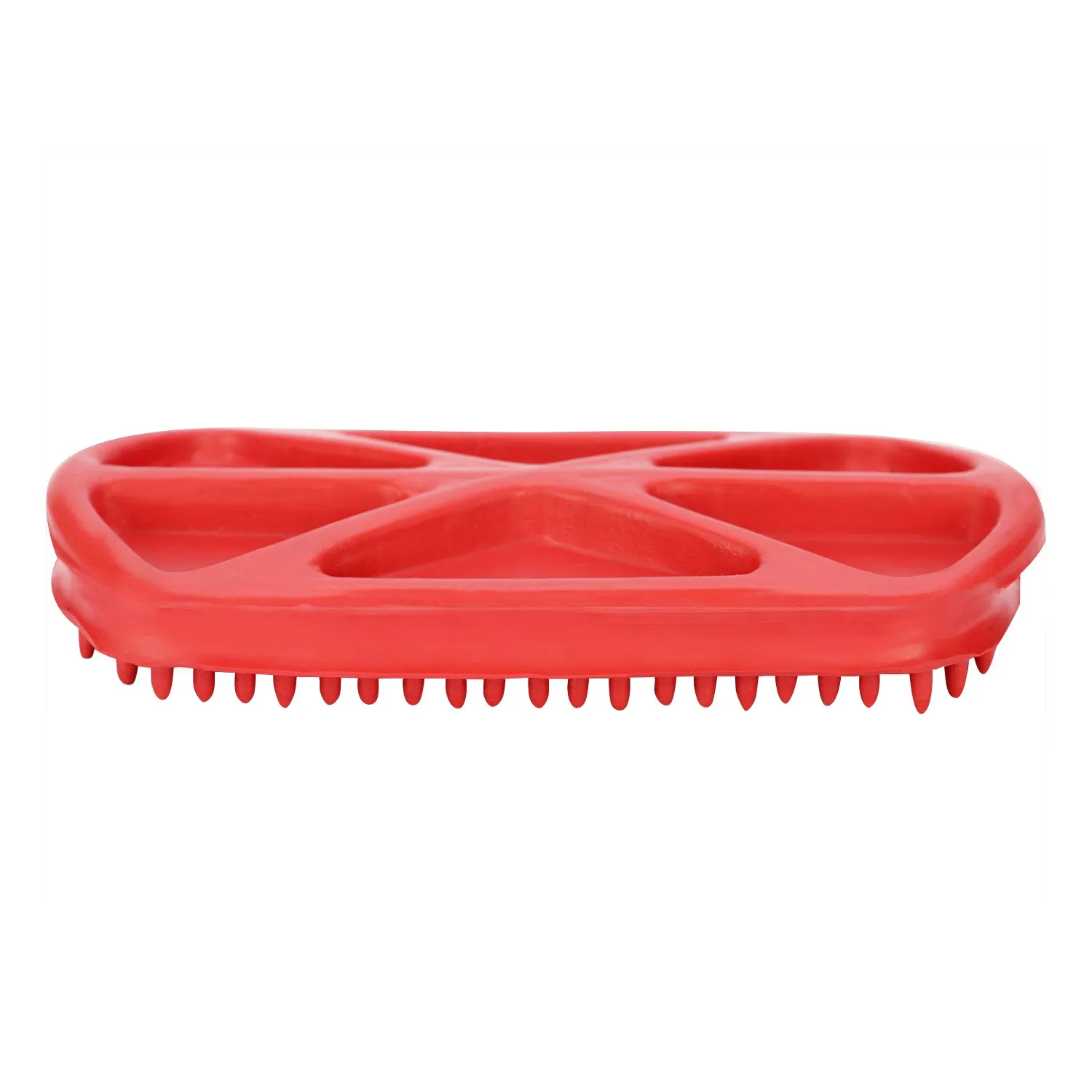 TuffRider Velvet Touch poetsborstel set 2-delig rubber zacht
