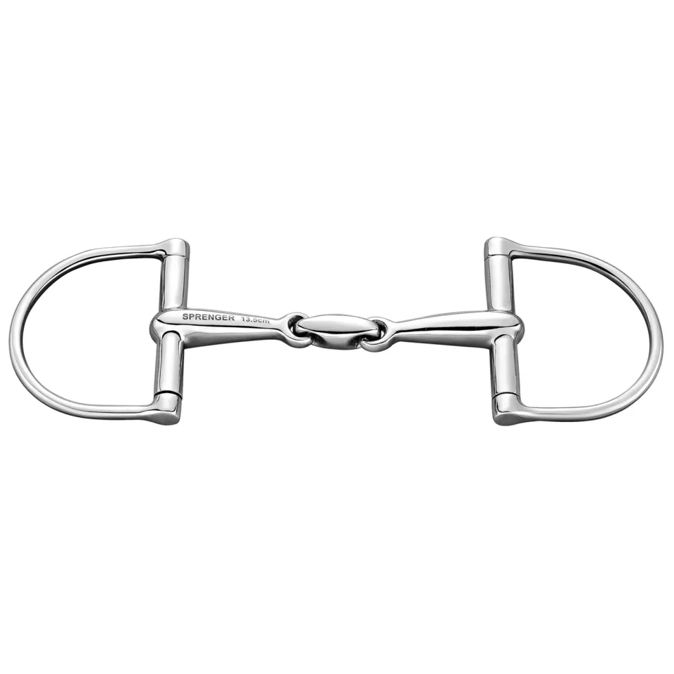 HS Sprenger D-ring bustrens 16mm dubbel gebroken rvs