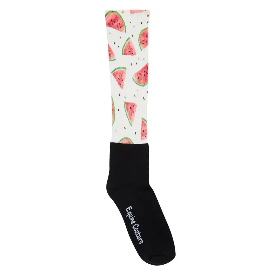 Equine Couture OTC kniehoge rijsokken print