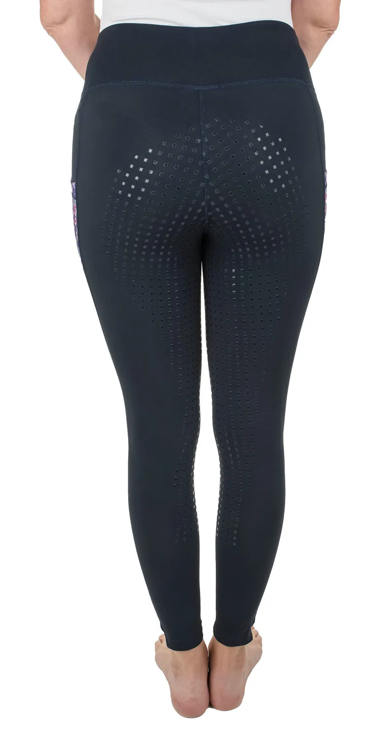 TuffRider Minerva 3 Season rijlegging full seat floral M print
