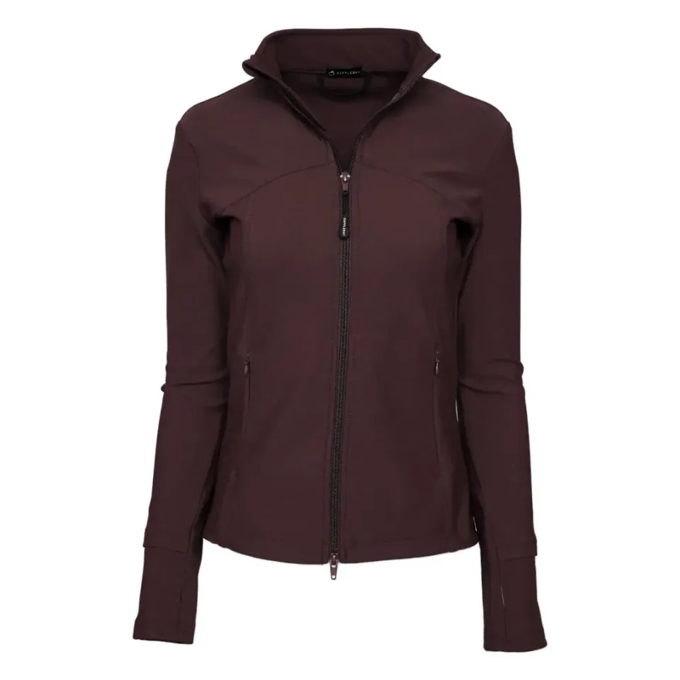 Dapplebay Sport Fit Jacket rijjas chocolate compressie