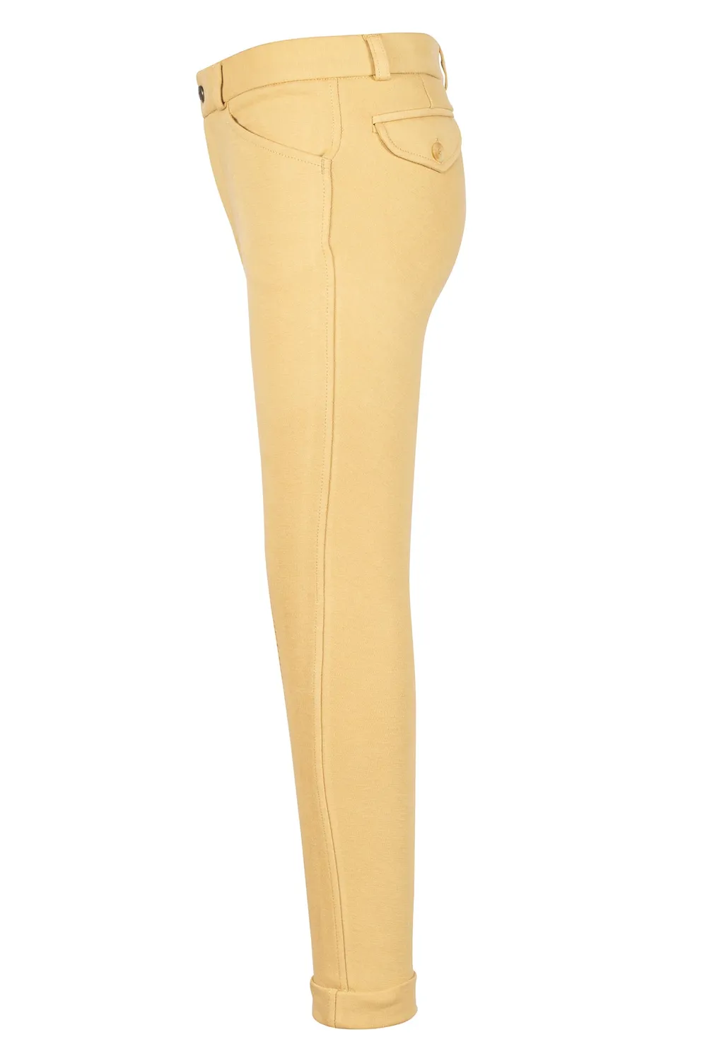 TuffRider Patrol Light jongens jodhpurs beige katoen kniegrip