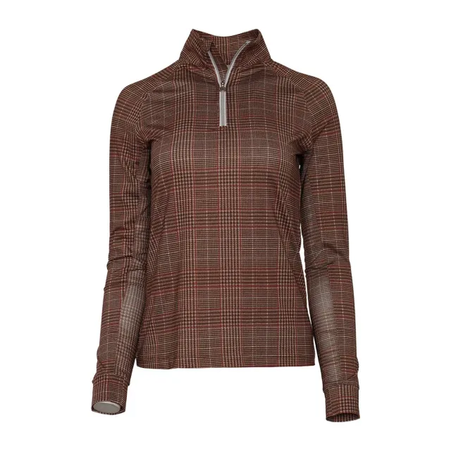 Dapplebay Heirloom 1/4 Zip rijshirt multi lange mouw
