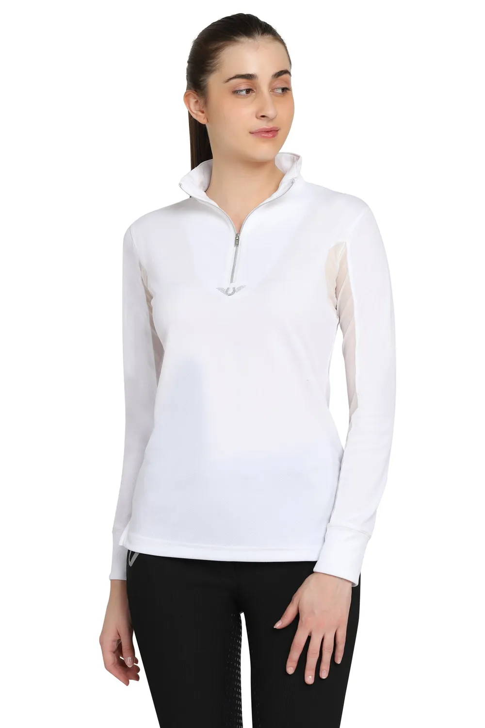TuffRider Ventilated Technical sportshirt wit lange mouw
