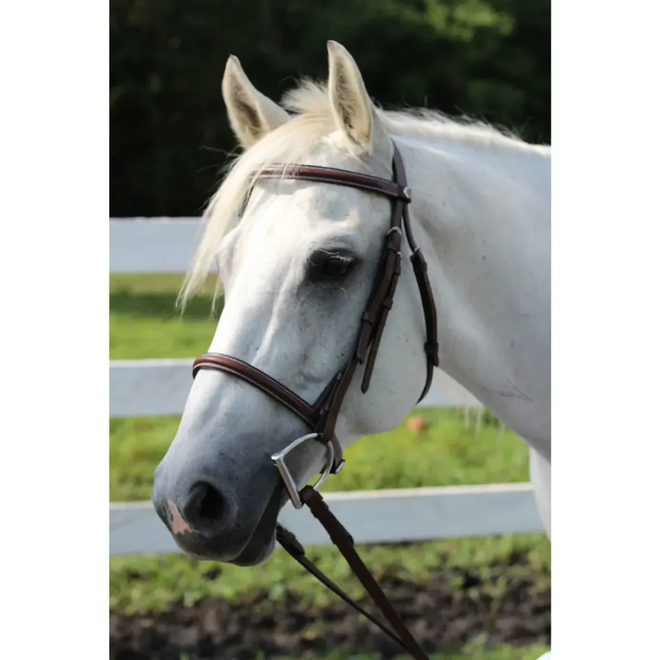 Henri de Rivel Advantage hoofdstel pony oakbark vetleer