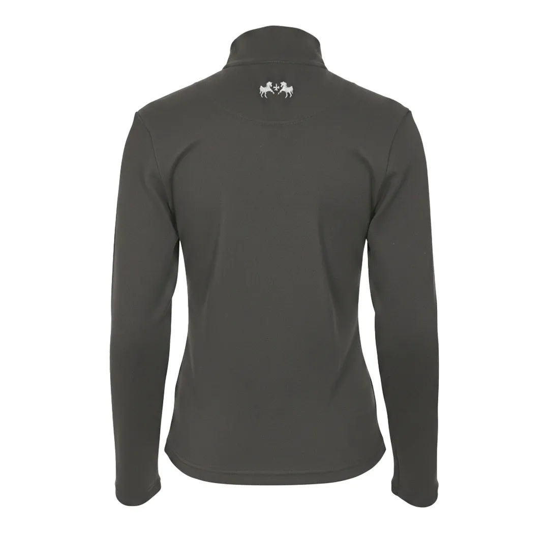 Equine Couture Base Layer colshirt grafiet stretch