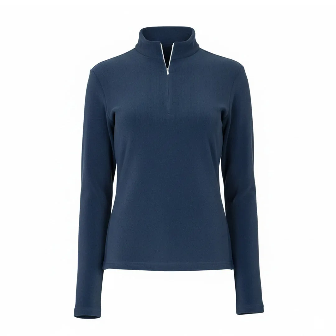 Equine Couture fleece rijshirt lange mouw halfzip 3 kleuren