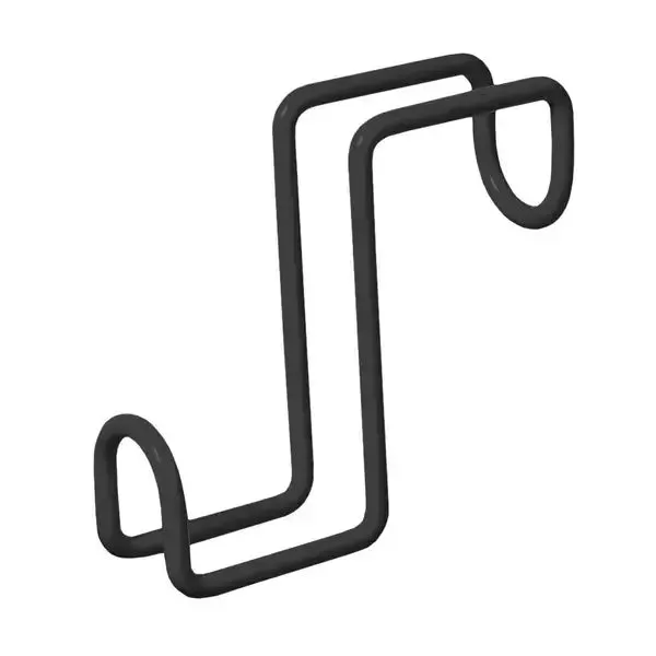 TuffRider 4 inch ophanghaak zwart staal stalhaak