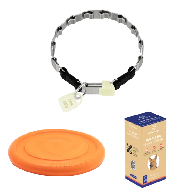 HS Sprenger NeckTech Fluo honden halsbandset 48 cm