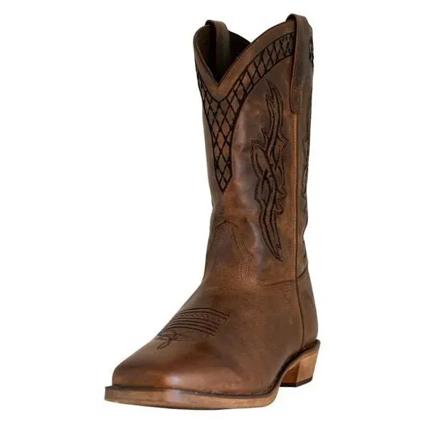 TuffRider Grand Canyon western laarzen bruin leer