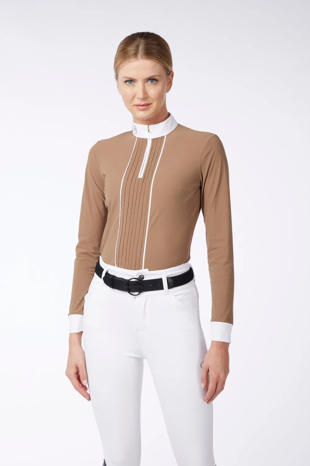 Vestrum Arras Wedstrijdshirt Dames Optical White Strijkvrij