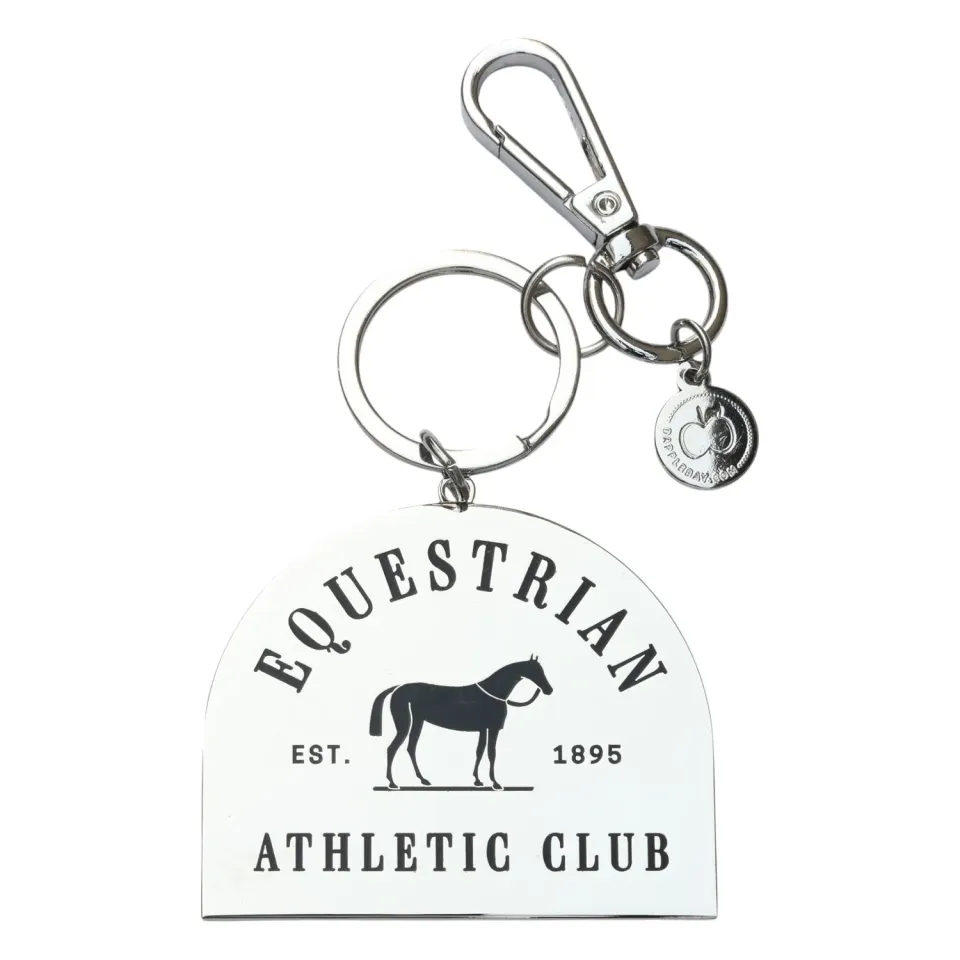 Dapplebay Equestrian Athletic Club sleutelhanger paardenstijl