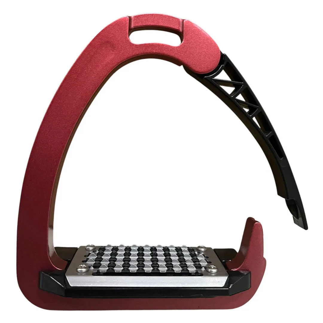 TuffRider Tech Safety Stirrups stijgbeugels zwart aluminium 11,4 cm