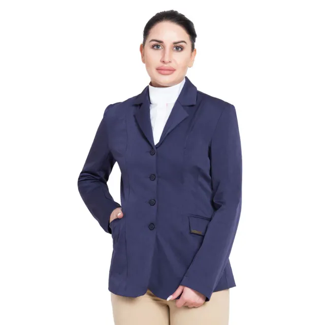 TuffRider Starter Long Show Coat wedstrijdjasje Navy lang