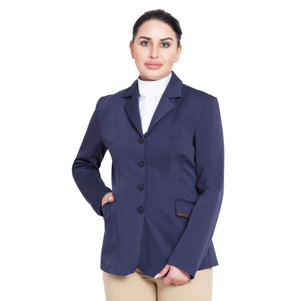 TuffRider Starter Long Show Coat wedstrijdjasje Navy lang