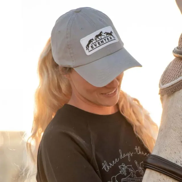 Dapplebay Eventer barn hat pet lichtgrijs katoen