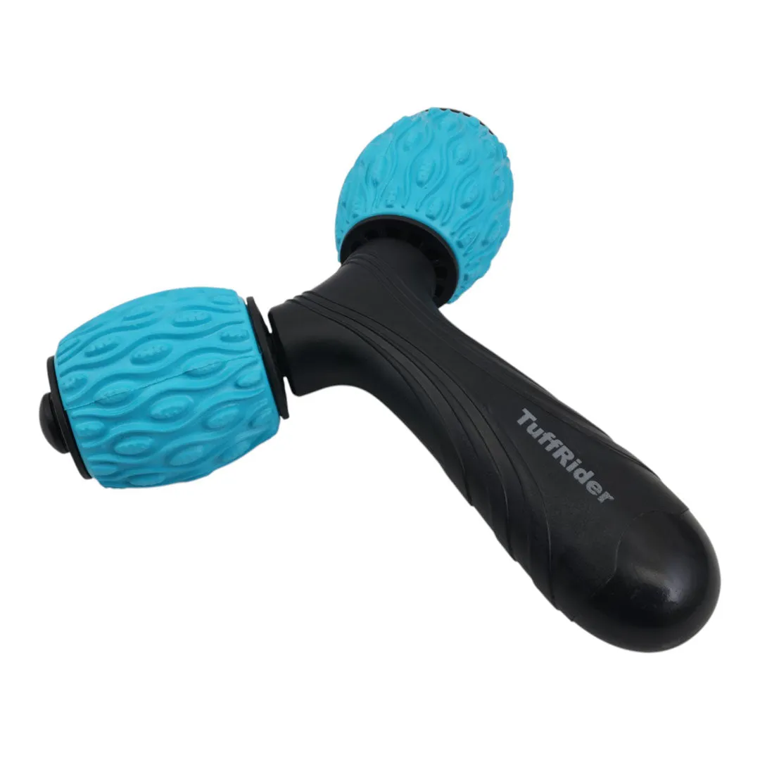TuffRider Muscle Relief massage roller blauw dual