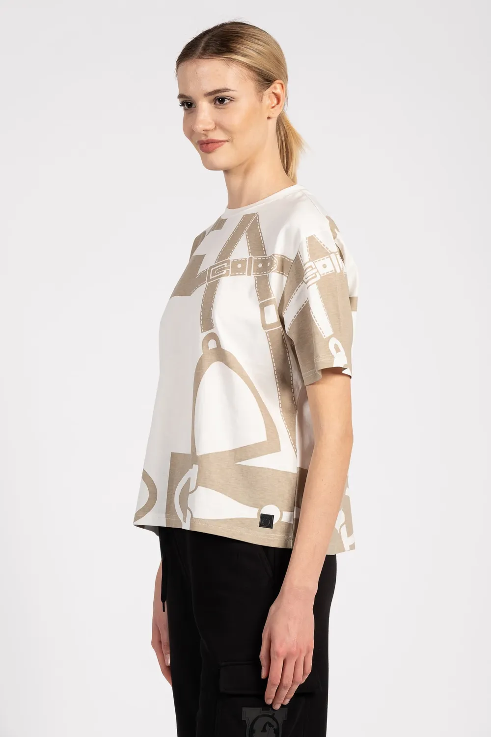 Vestrum Granada T-shirt dames oversized katoen