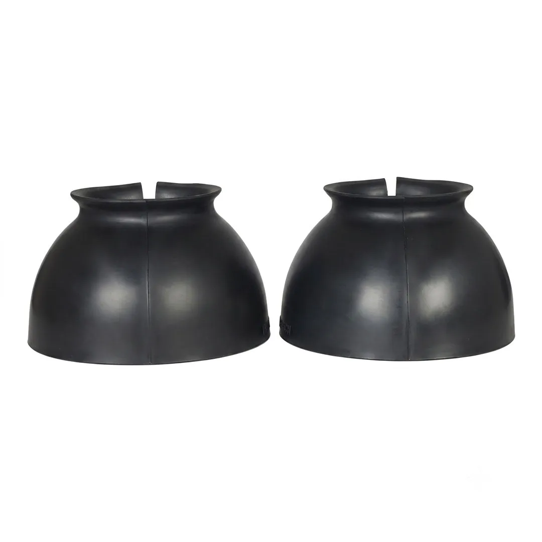 TuffRider Equal Smooth Double Hook and Loop springschoenen zwart rubber