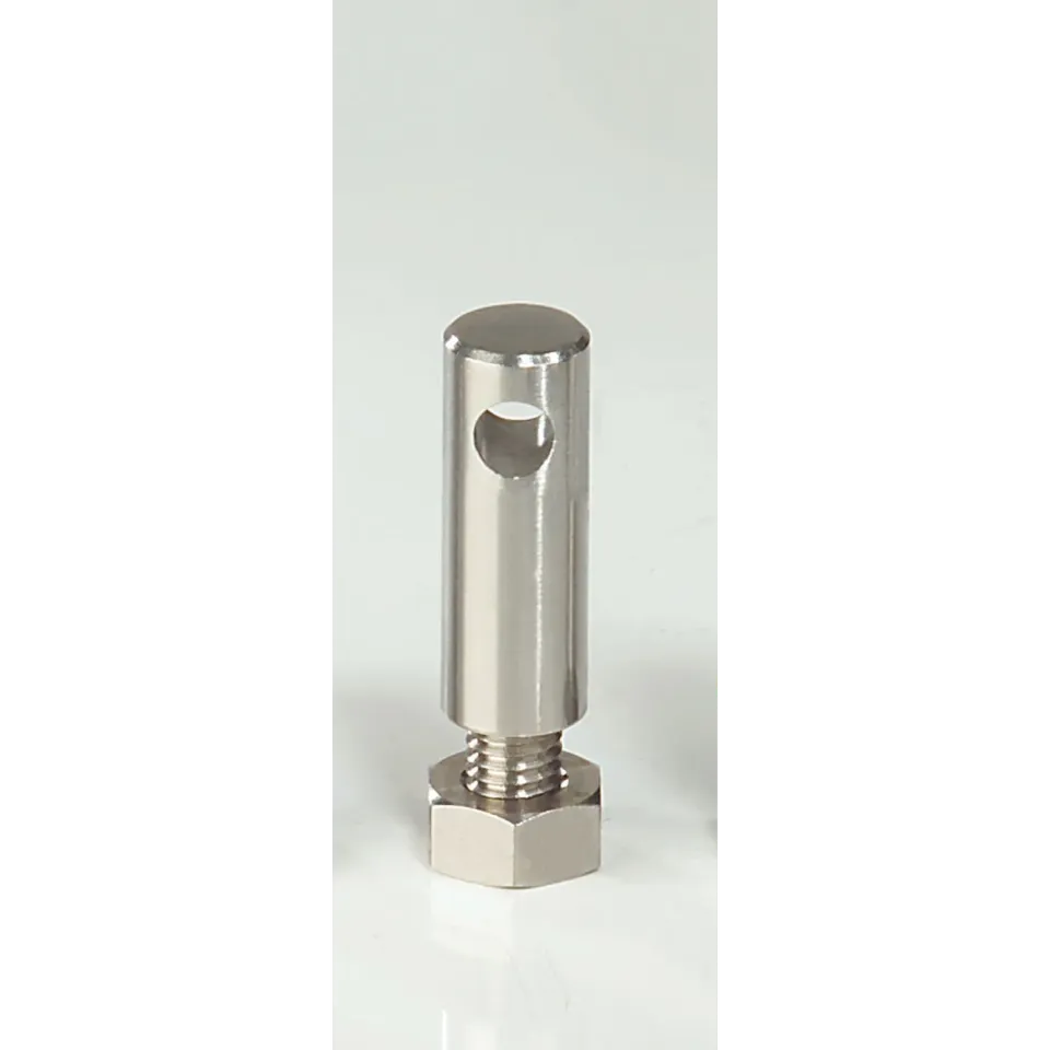 HS Sprenger bout 12 mm M8 roestvast mastvoetblok