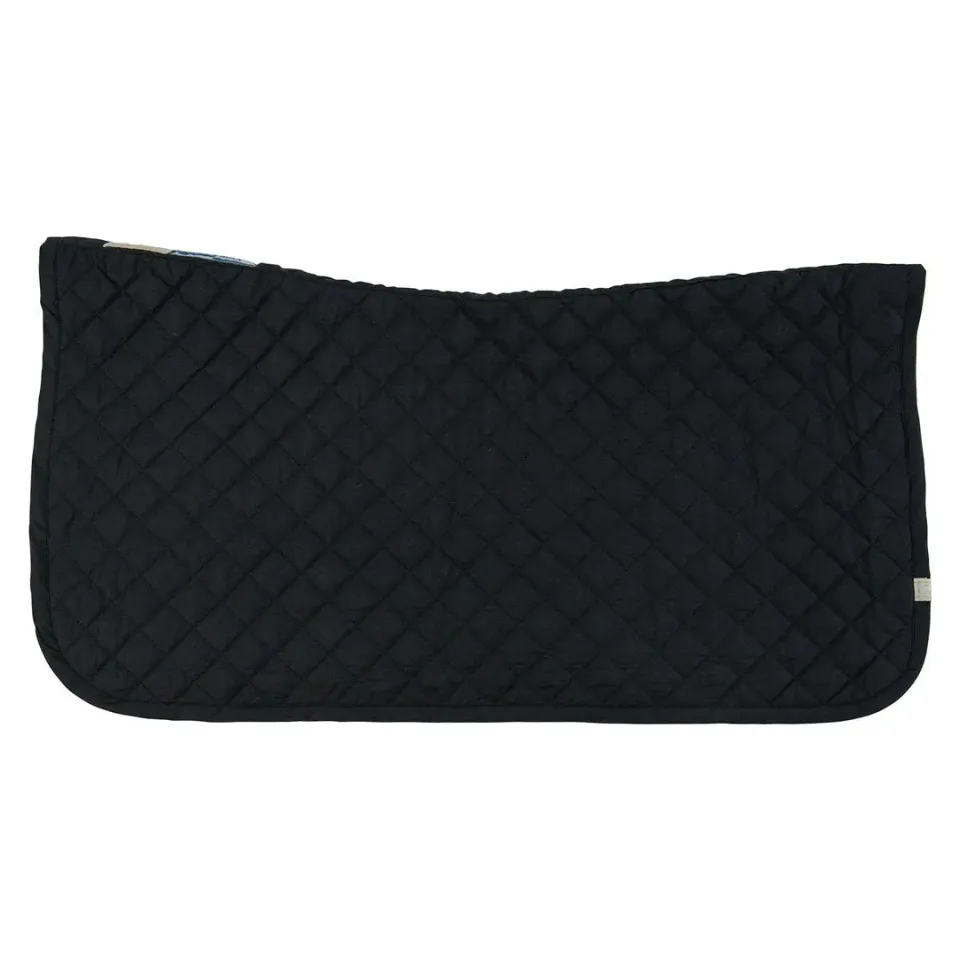 Lettia CoolMax Western Liner zadelpad zwart vochtafdrijvend