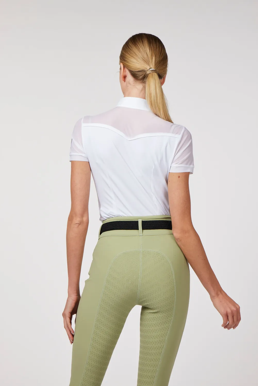 Vestrum Sabaudia wedstrijdshirt korte mouw wit