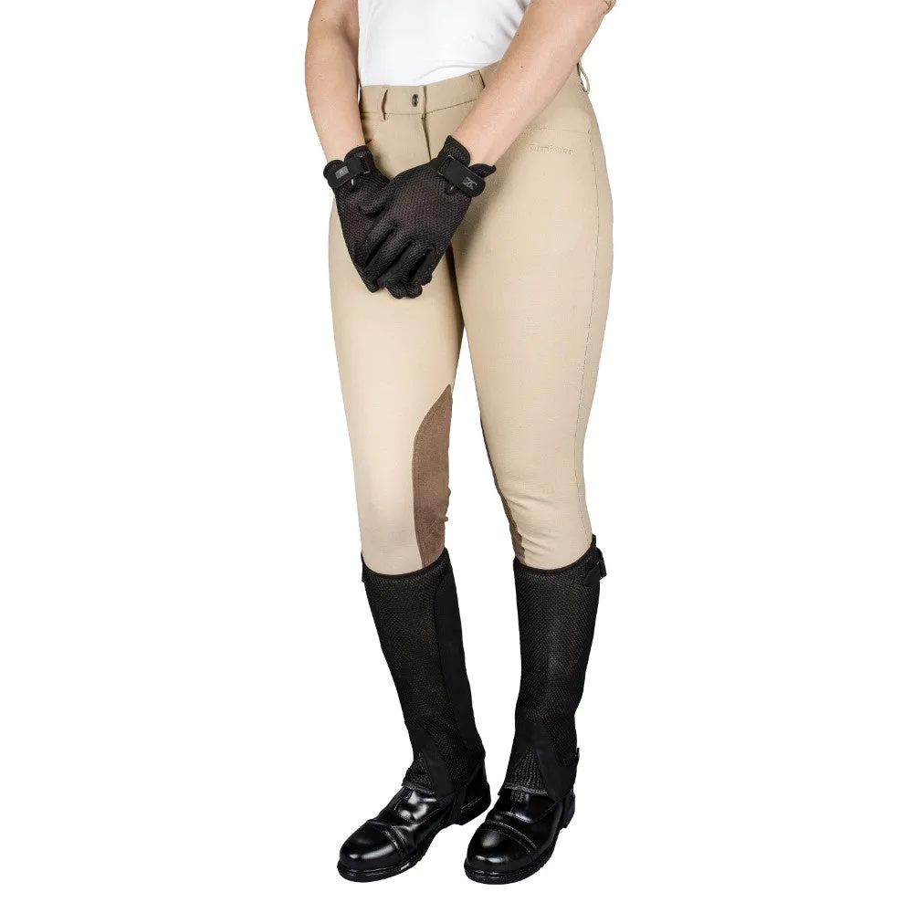 TuffRider Double Up Air Mesh chaps set Mocha