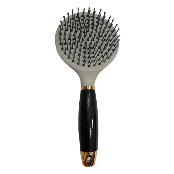 TuffRider Mane & Tail manenborstel bruin zachte grip