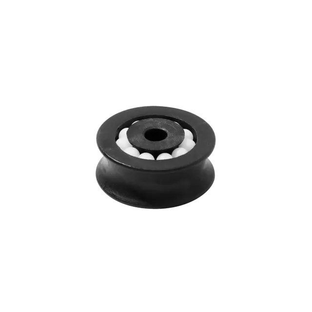 Herm Sprenger katrol kunststof 6 mm touwkatrol zwart