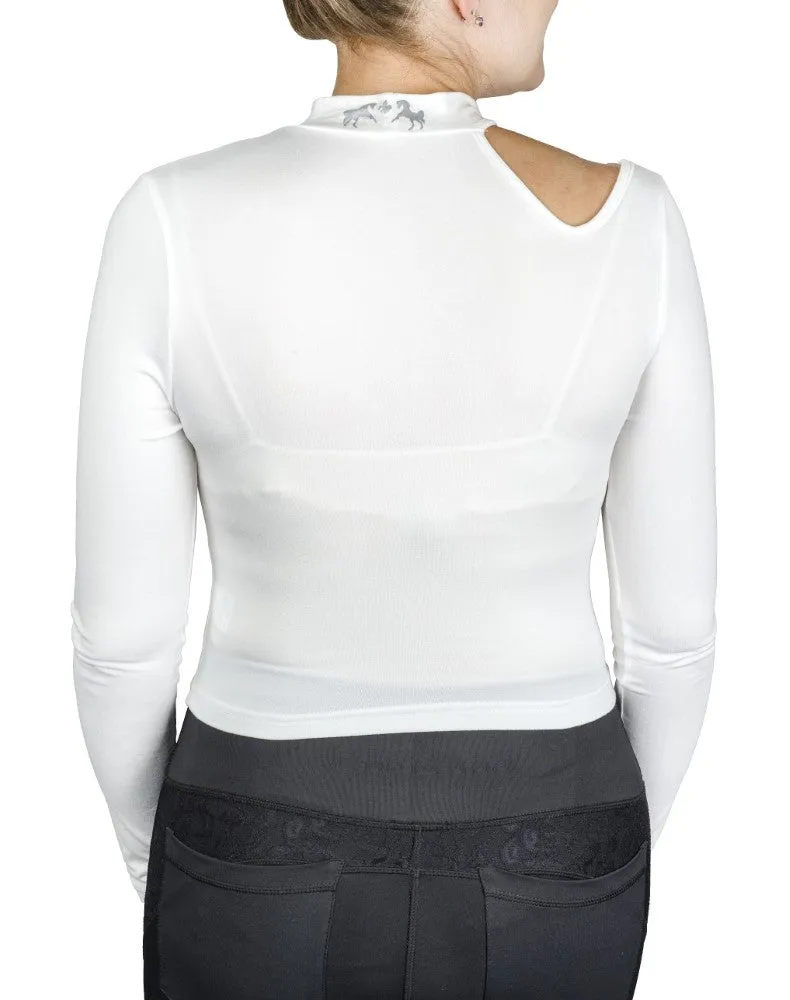 Equine Couture Spicy Girl Basil shirt wit lange mouw