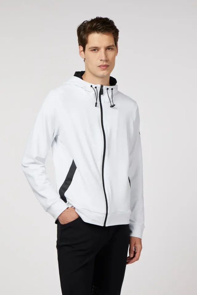 Vestrum Brindisi heren hoodie zwart bielastisch
