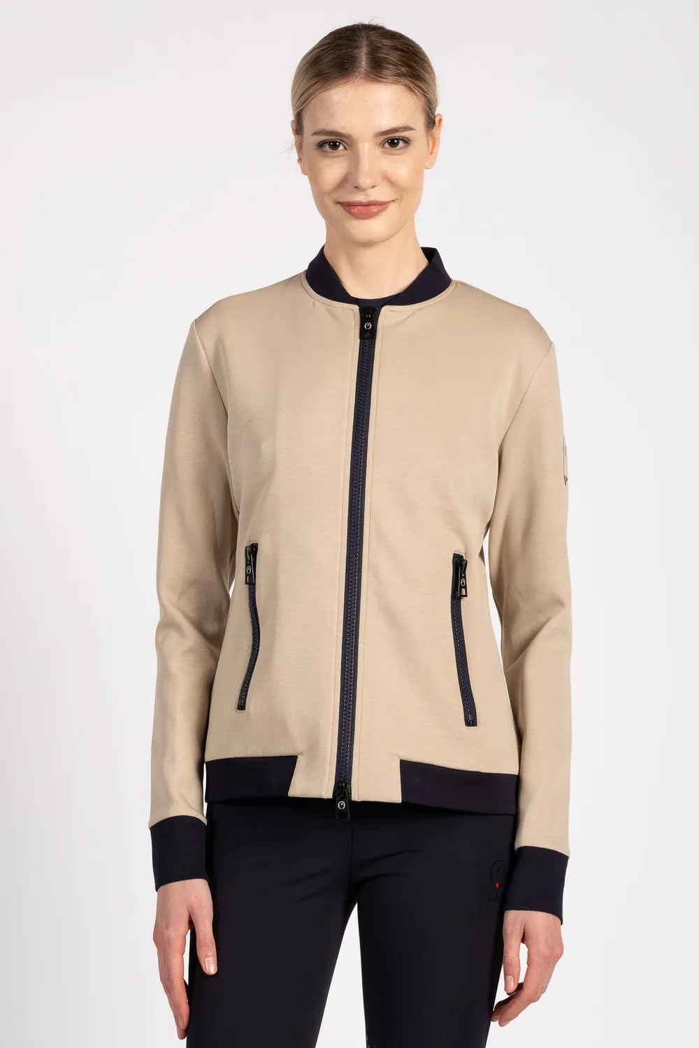 Vestrum Betelgeuse Sweater Dames Navy Met Rits