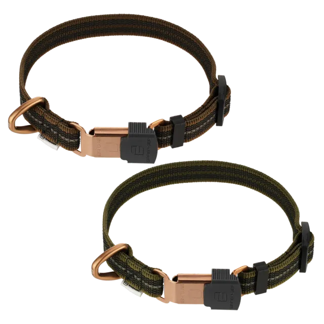 Herm Sprenger hondenhalsband verstelbaar bruin 30-45 cm