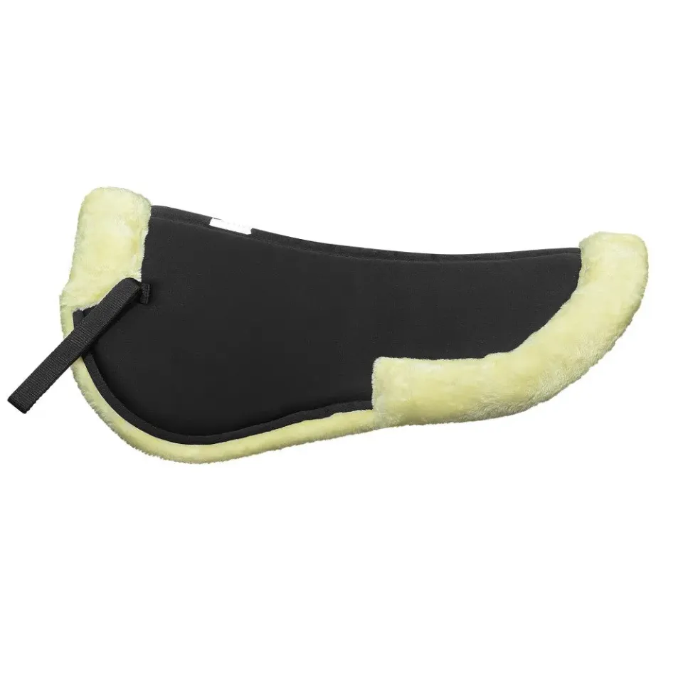 Lettia MemorX Sherpa half pad zwart STD memory foam