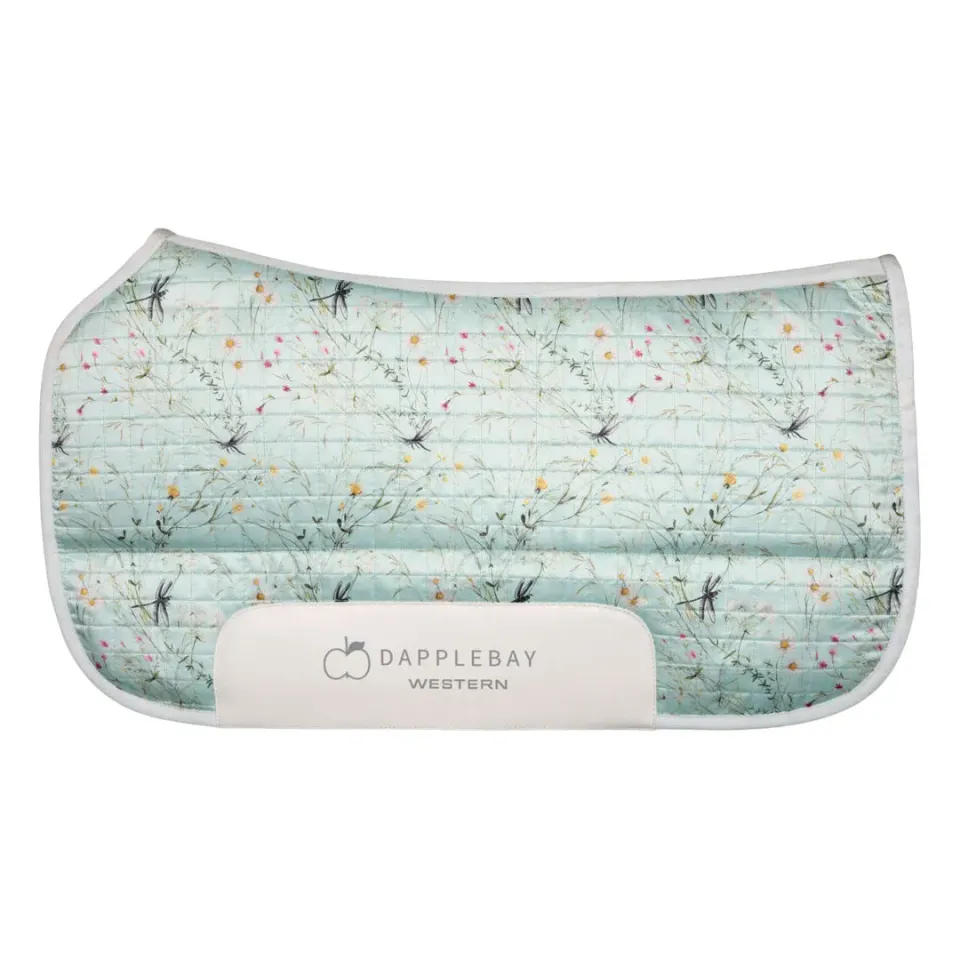Dapplebay Dragonfly Meadow westernpad groen 32x36 vilt
