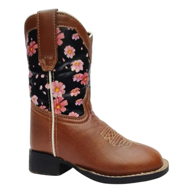 TuffRider Pinnacles kinder westernlaarzen Bruin bloemen