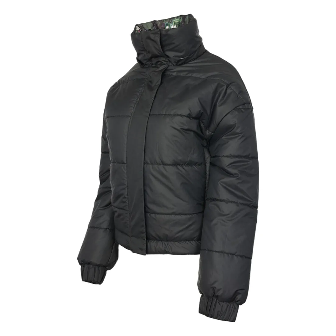 Dapplebay Reversible puffer winterjas Navy Black omkeer