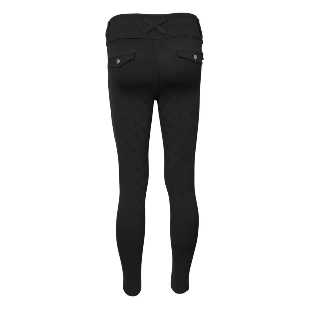 Dapplebay Sport rijlegging kinderen zwart full-seat