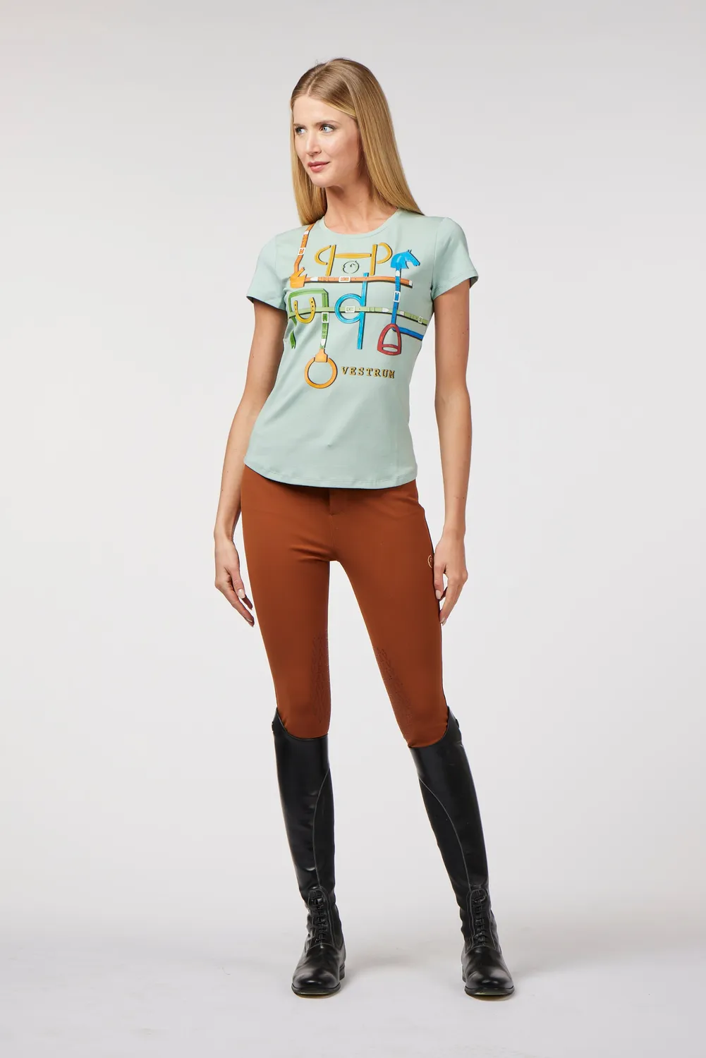 Vestrum Amalfi T-Shirt Dames Katoen met Print