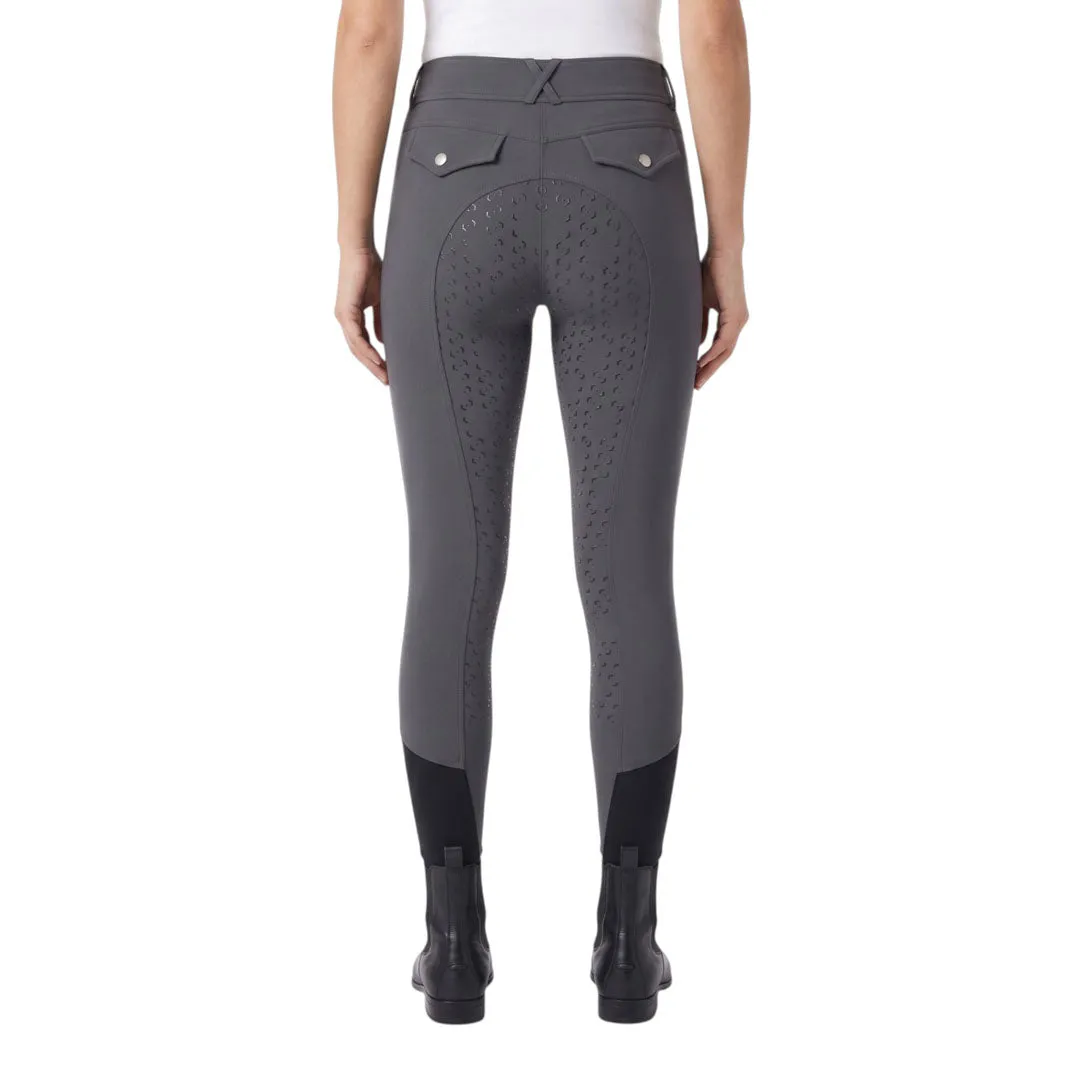 Equine Couture Dalton Tech Nova rijbroek zwart full seat grip