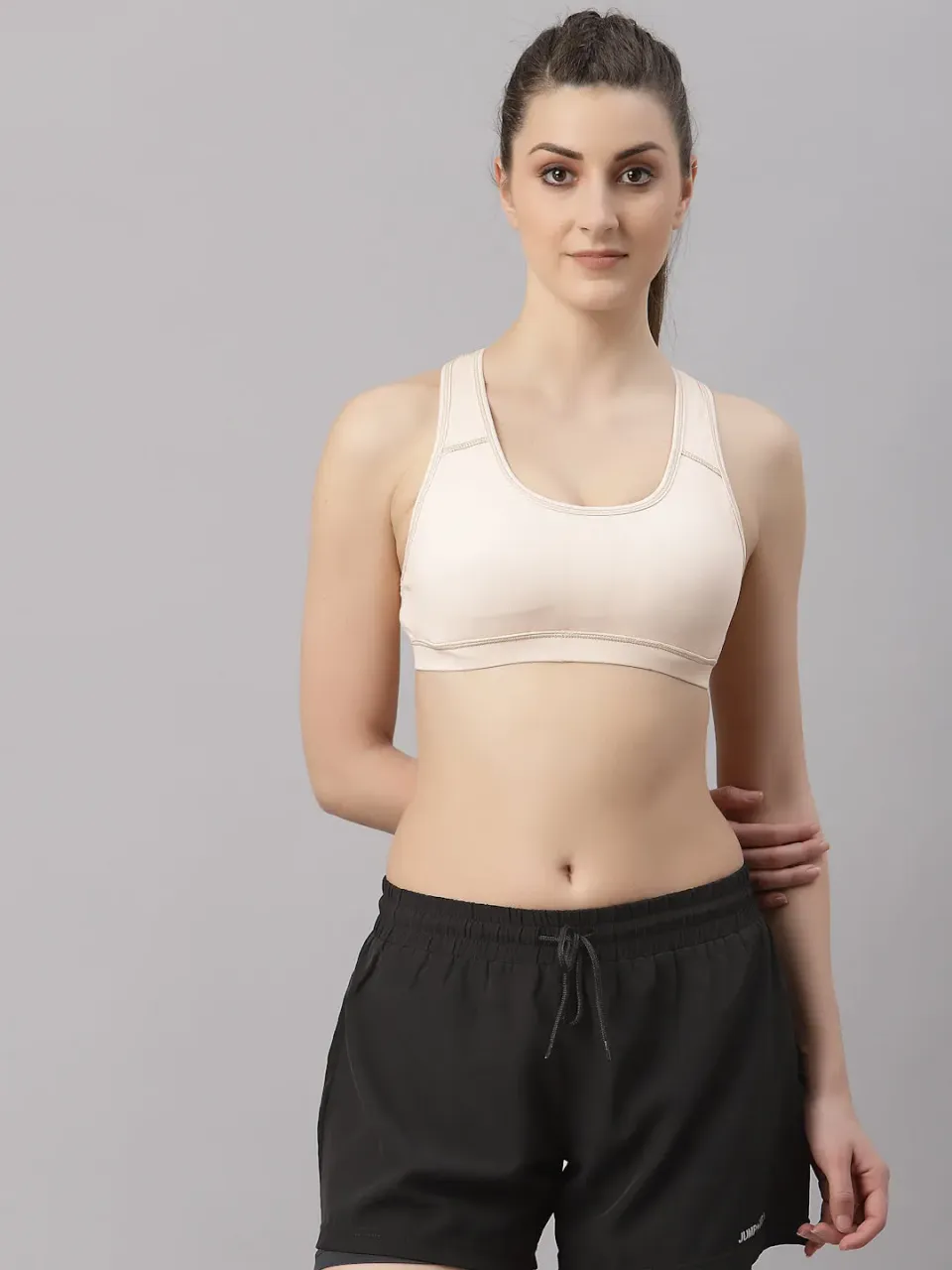 TuffRider Sprint racerback sport bh zwart stretch