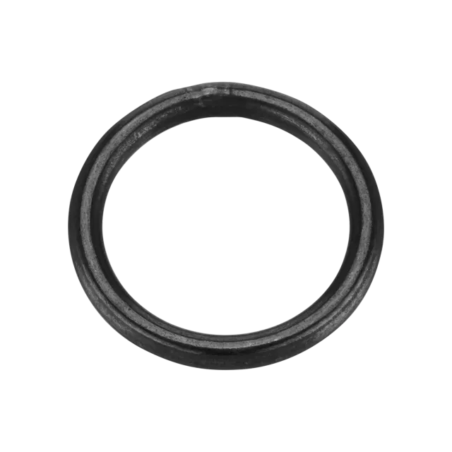 HS Sprenger Ring RVS Zwart 20 mm gelast 3 mm