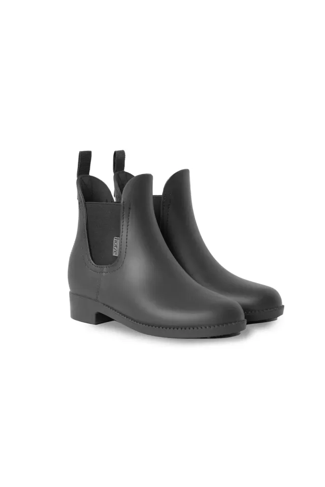 Horze Bonn rubber jodhpurs zwart 40