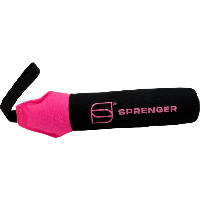 HS Sprenger Dummy Roze-Zwart M 30 cm Hondenspeelgoed