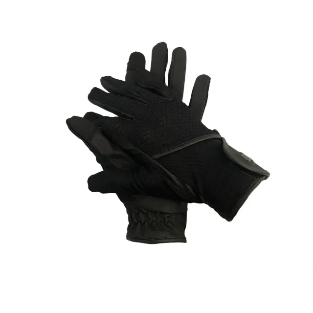 TuffRider Summer Air Mesh rijhandschoenen zwart ademend